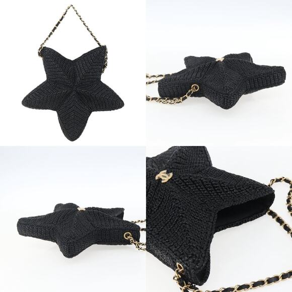 Chanel Chain Shoulder Bag Raffia - Picture 3 of 7